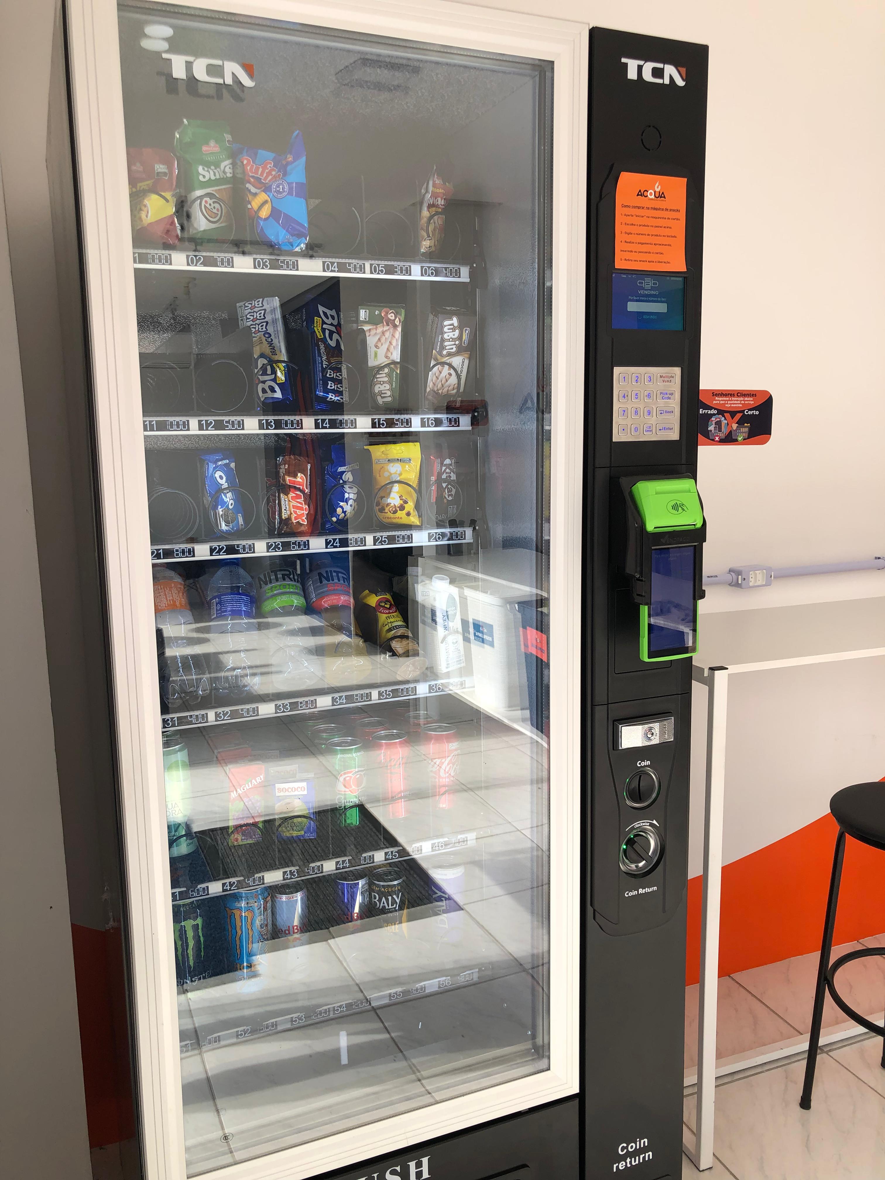 Máquina de snacks